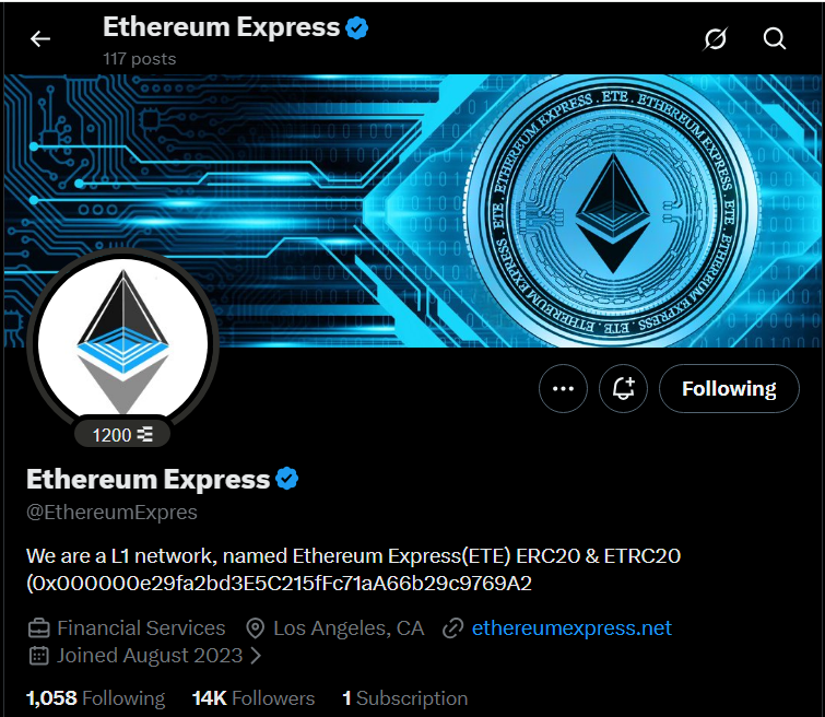 Ethereum Express Project